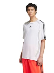 adidas Originals White Teamgeist Adicolor T-Shirt - Image 1 of 5