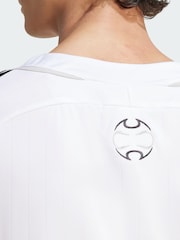 adidas Originals White Teamgeist Adicolor T-Shirt - Image 4 of 5