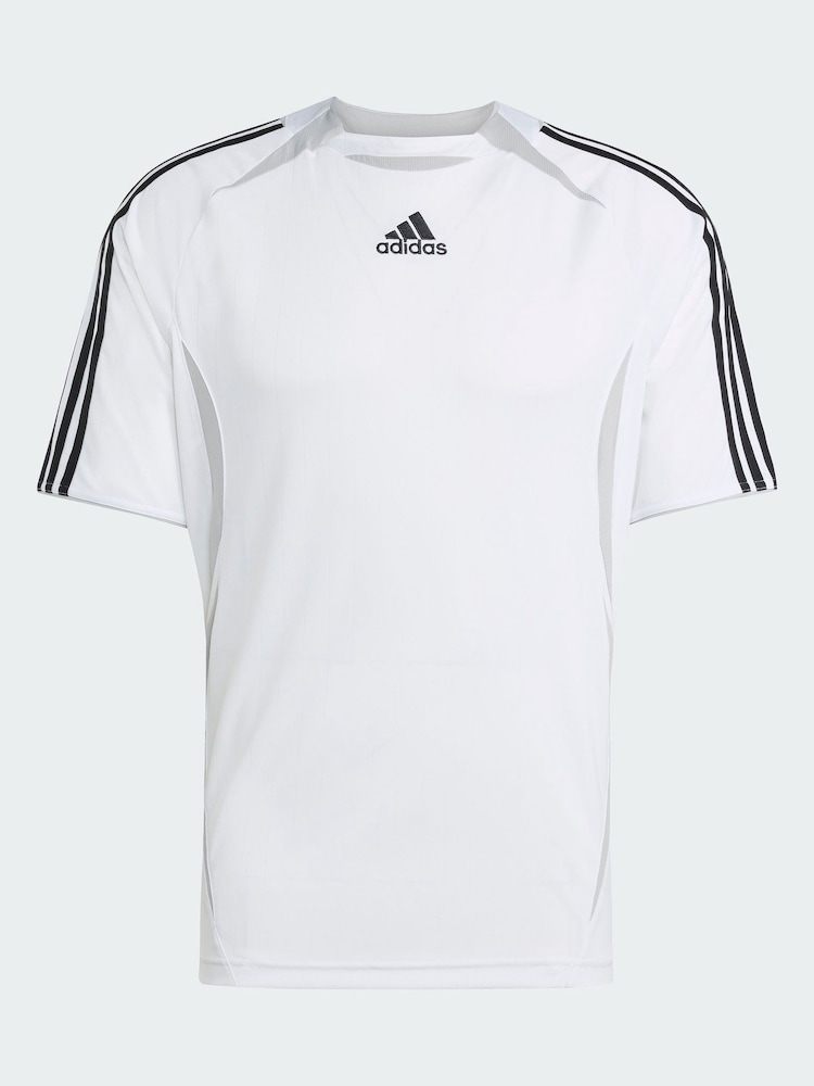 adidas Originals White Teamgeist Adicolor T-Shirt - Image 5 of 5 adidas Originals White Teamgeist Adicolor T-Shirt - Image 5 of 5