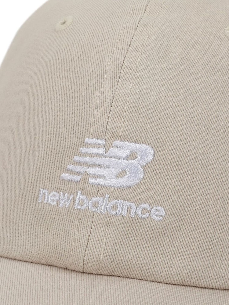 New Balance Natural 6 Panel Flying NB Stacked Logo Hat - Image 3 of 3 New Balance Natural 6 Panel Flying NB Stacked Logo Hat - Image 3 of 3