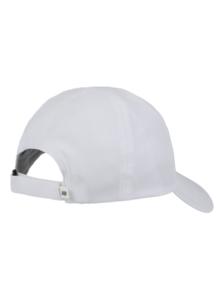 New Balance White Women's 6 Panel Performance Hat - Image 2 of 3 New Balance White Women's 6 Panel Performance Hat - Image 2 of 3
