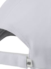 New Balance White Women's 6 Panel Performance Hat - Image 3 of 3