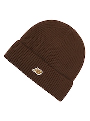 New Balance Brown Winter NB Patch V 3.0  Watchman Beanie - Image 1 of 3