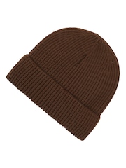 New Balance Brown Winter NB Patch V 3.0  Watchman Beanie - Image 2 of 3