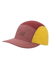 New Balance Red 5 Panel Everyday Trainer Hat - Image 1 of 3