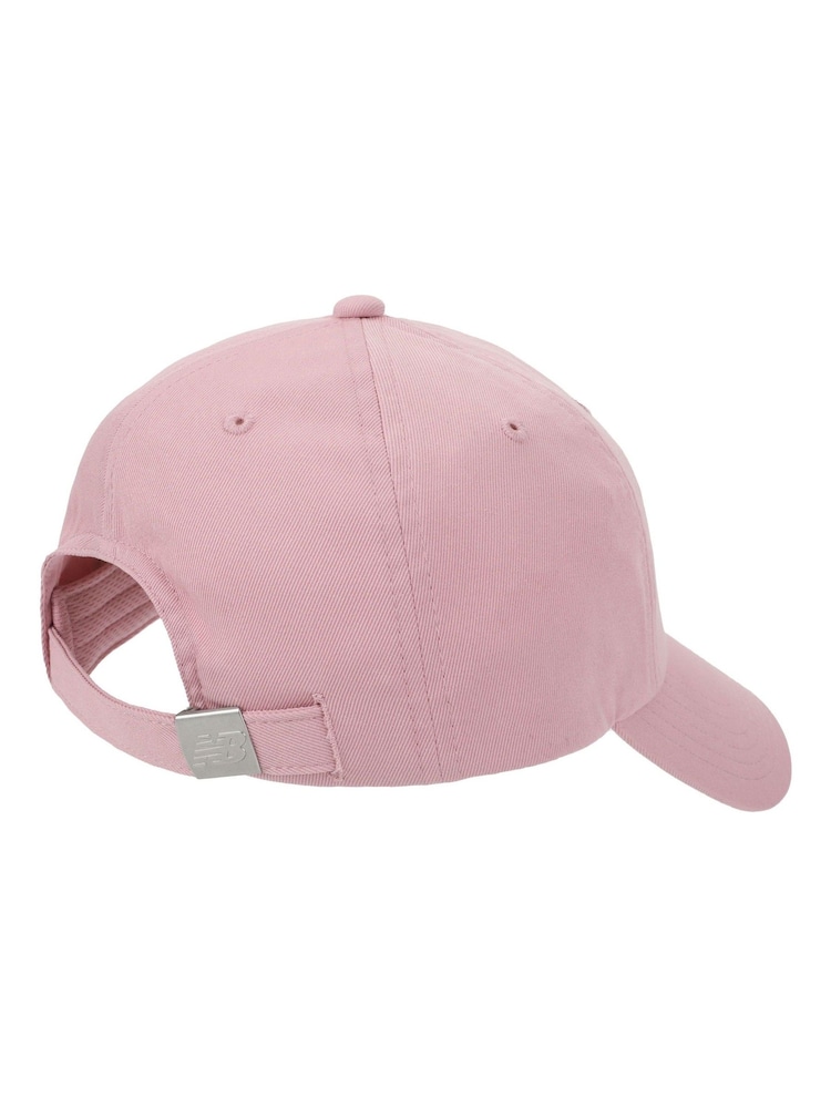 New Balance Pink Women's 6 Panel Linear Logo Hat - Image 2 of 3