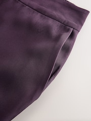 Lilla blomsterkanttrykk - Elasticated Wide Leg Trousers - Bilde 8 av 8