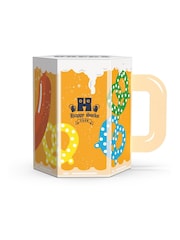 Happy Socks Blue 3 Pack Beer Glass Socks Gift Set - Image 5 of 5