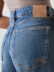 BOSS Balloon Fit Oppbrettet Denim Jeans - Bilde 6 av 8