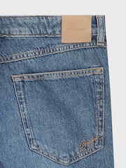 BOSS Balloon Fit Oppbrettet Denim Jeans - Bilde 8 av 8