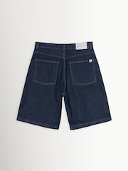 Edwin Blue Worker Denim Shorts - Image 4 of 6