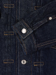 Edwin Blue 14oz Denim Jacket - Image 10 of 10