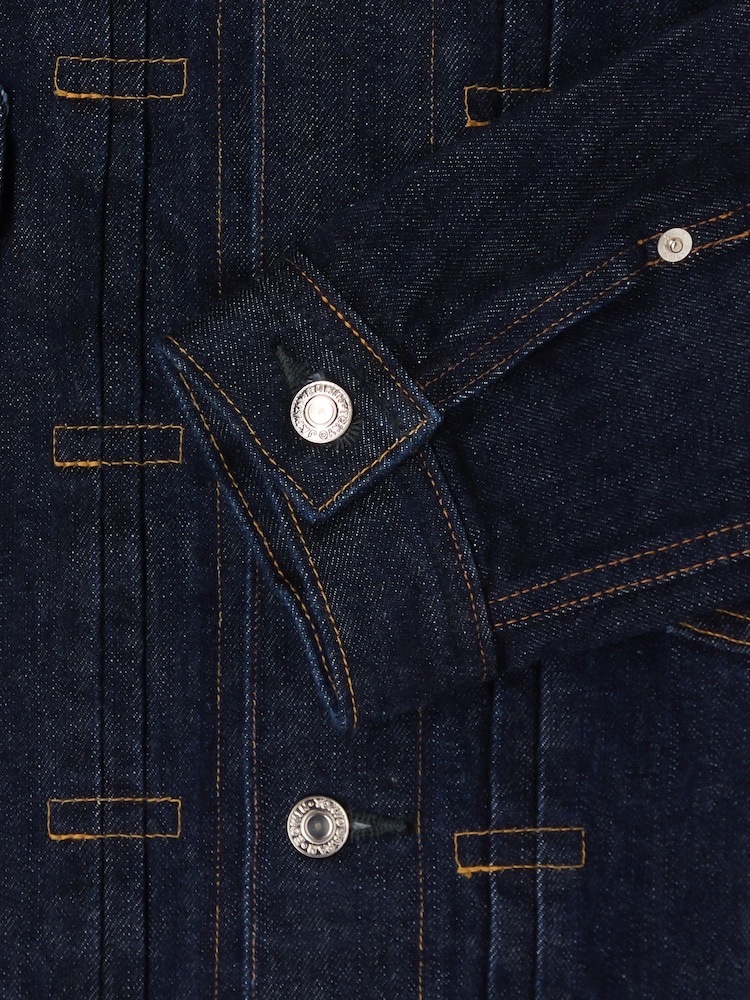 Edwin Blue 14oz Denim Jacket - Image 10 of 10 Edwin Blue 14oz Denim Jacket - Image 10 of 10