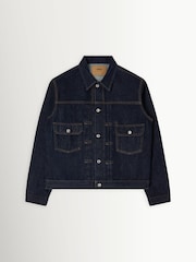 Edwin Blue 14oz Denim Jacket - Image 7 of 10