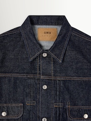 Edwin Blue 14oz Denim Jacket - Image 9 of 10