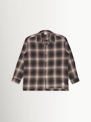 Edwin Brown Hombre Plaid Long Sleeve Shirt - Image 6 of 9