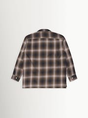 Edwin Brown Hombre Plaid Long Sleeve Shirt - Image 7 of 9