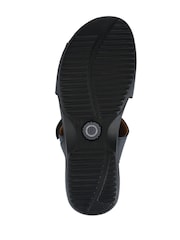 Pavers Blue Touch Fastening Cushioned Leather Sandals - Image 5 of 5