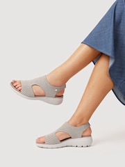 Pavers Gold Cushioned Lightweight Sandals - Image 1 of 5