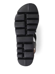 Pavers Black Multi Slip-On Chunky Sandals - Image 5 of 5