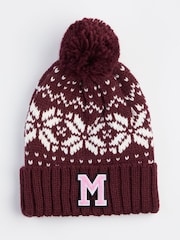 Personalised Christmas Beanie by Alphabet - Image 1 of 4