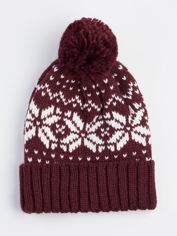 Personalised Christmas Beanie by Alphabet - Image 2 of 4