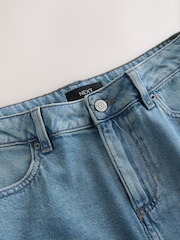 Light Blue Denim Maxi Column Skirt - Image 7 of 8