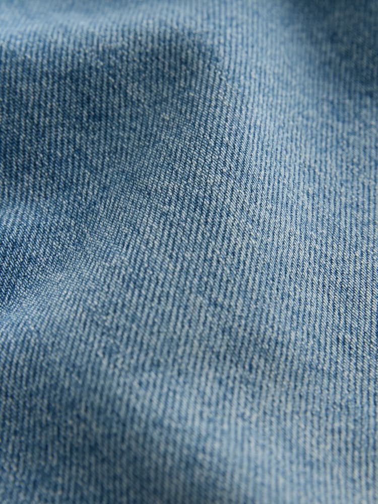 Light Blue Denim Maxi Column Skirt - Image 8 of 8