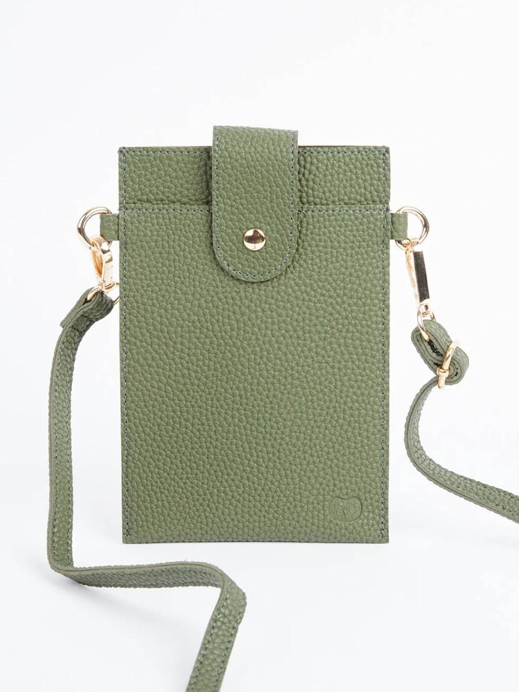 Goodeehoo Olive Green Pharoah Phone Pouch - Image 1 of 3