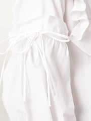 AllSaints White Lulu Shirt - Image 6 of 6