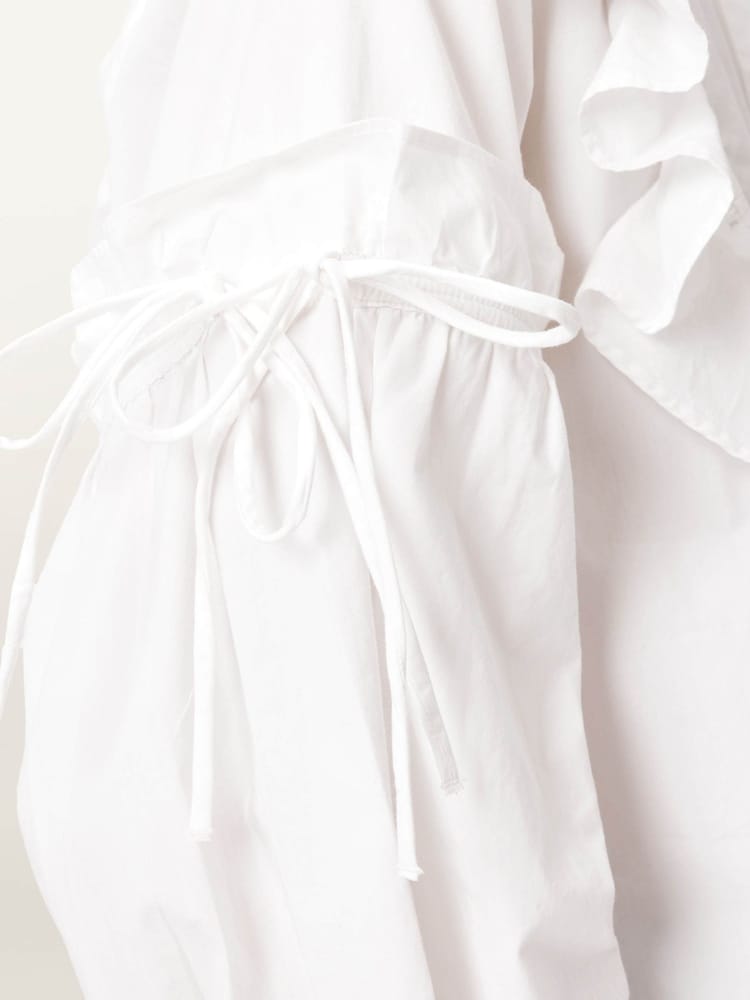AllSaints White Lulu Shirt - Image 6 of 6