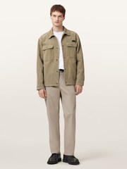 AllSaints Cream Beckley Chinos - Image 1 of 8