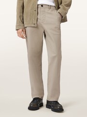 AllSaints Cream Beckley Chinos - Image 2 of 8
