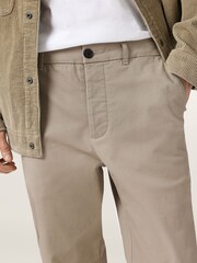 AllSaints Cream Beckley Chinos - Image 3 of 8