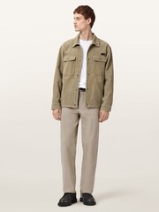AllSaints Cream Beckley Chinos - Image 4 of 8