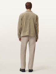 AllSaints Cream Beckley Chinos - Image 7 of 8
