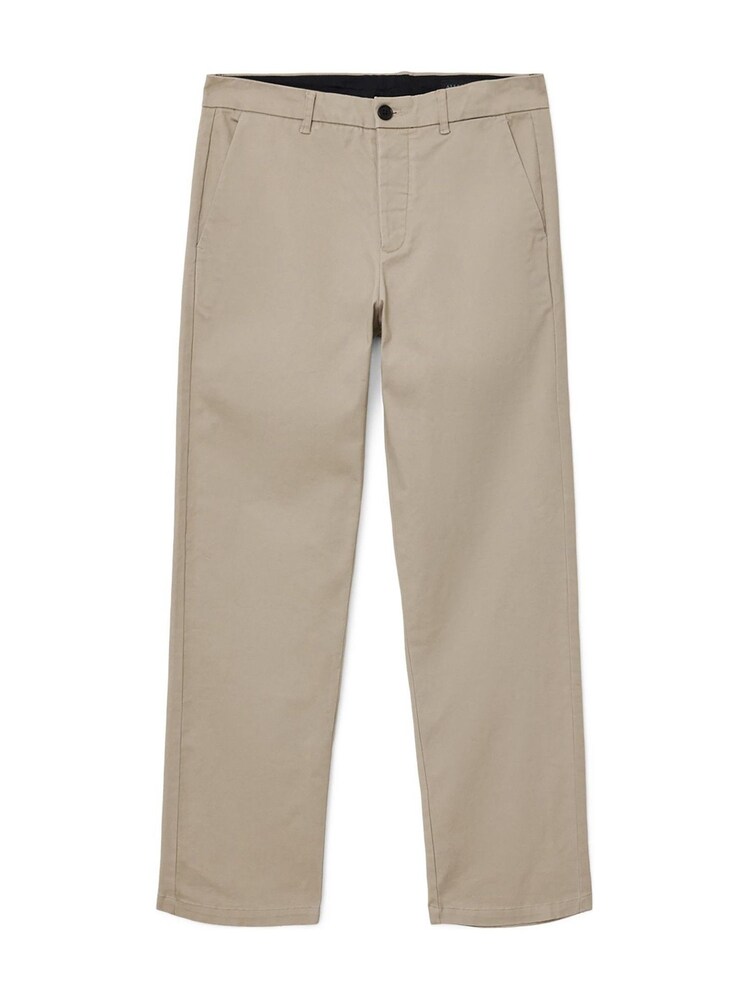 AllSaints Cream Beckley Chinos - Image 8 of 8