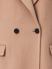 AllSaints Brown Sellma Coat - Image 4 of 7