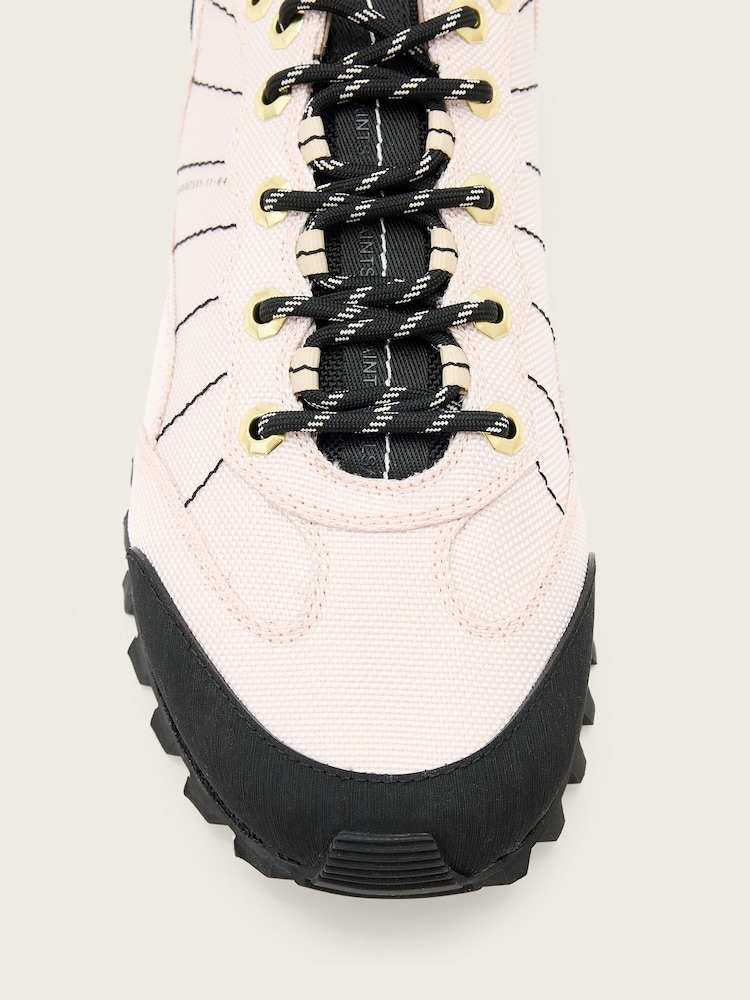AllSaints White Nevis Sneakers - Image 6 of 6