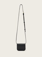 AllSaints Black Maeve Card Cross-Body Bag - Image 1 of 4