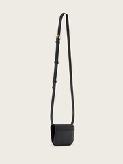 AllSaints Black Maeve Card Cross-Body Bag - Image 3 of 4