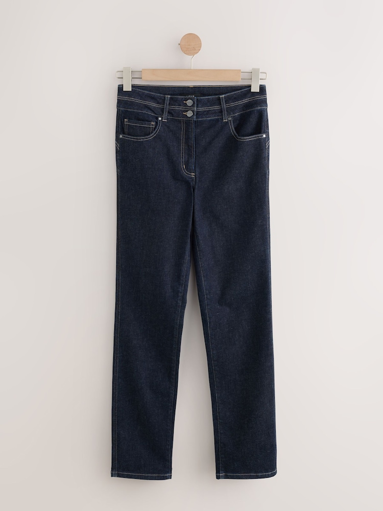 Indigo Blue Lift Slim and Shape Jeans - Image 1 of 4