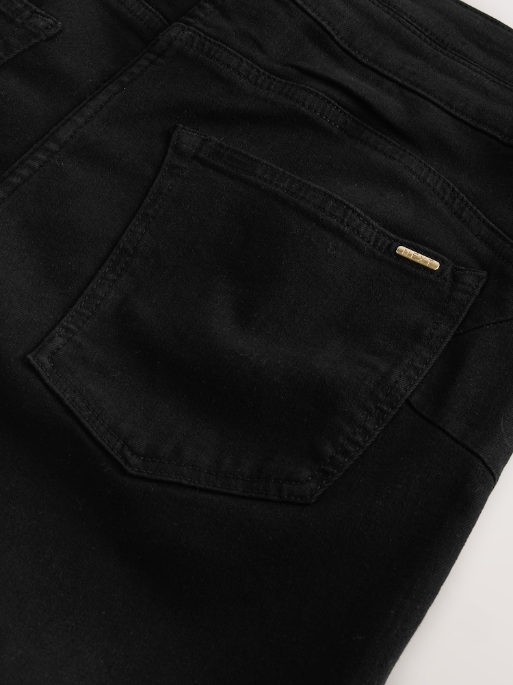 Black Lift Slim and Shape Wide Cropped Jeans - Image 9 of 9 Black Lift Slim and Shape Wide Cropped Jeans - Image 9 of 9