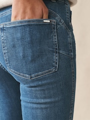 Mid Blue Slim Lift and Shape Jeans - Image 5 of 9