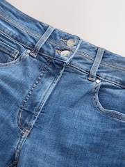 Mid Blue Slim Lift and Shape Jeans - Image 7 of 9