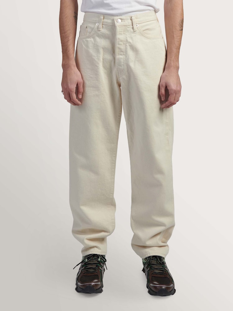 Edwin Natural Rinsed Loose Fit Kurabo Denim Selvage Jeans - Image 1 of 2