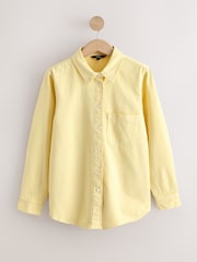 Yellow Relaxed Fit Long Sleeve Denim Shirt - Image 1 of 3