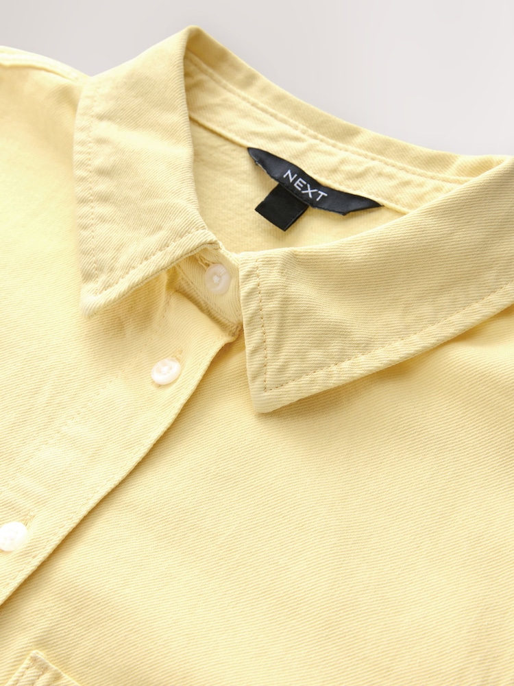 Yellow Relaxed Fit Long Sleeve Denim Shirt - Image 2 of 3