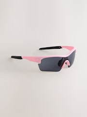 Pink Sporty Sunglasses - Image 1 of 4