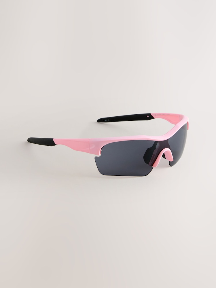 Pink Sporty Sunglasses - Image 1 of 4